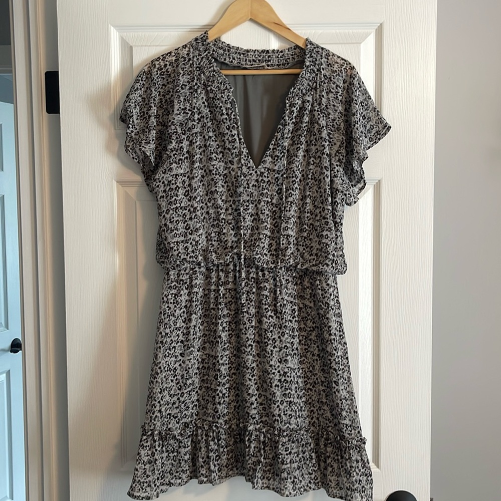 Cheetah Print Dress